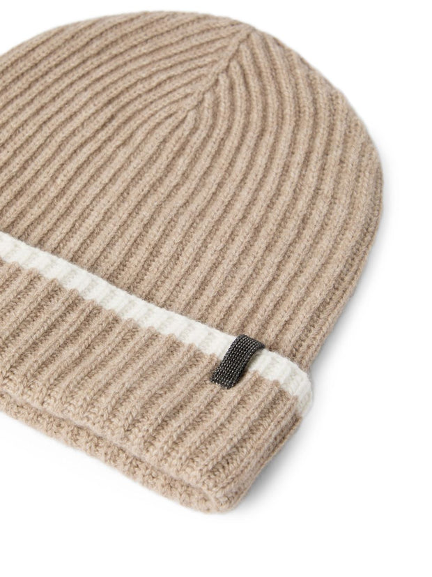 Brunello Cucinelli Cashmere Beanie Hat - Brown