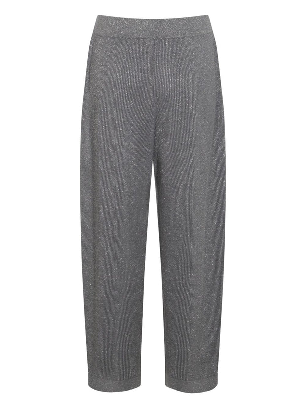Brunello Cucinelli Cotton Trousers - Grey