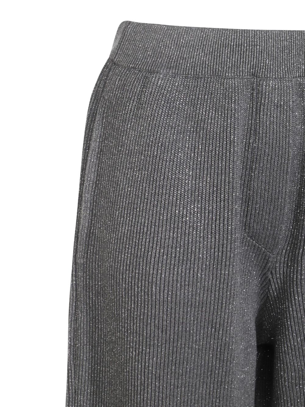 Brunello Cucinelli Cotton Trousers - Grey