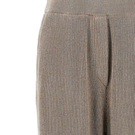 Brunello Cucinelli Ribbed Cotton Trousers