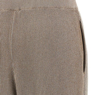 Brunello Cucinelli Ribbed Cotton Trousers