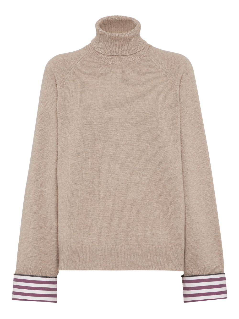 Brunello Cucinelli Cashmere Turtle-neck Sweater - Brown