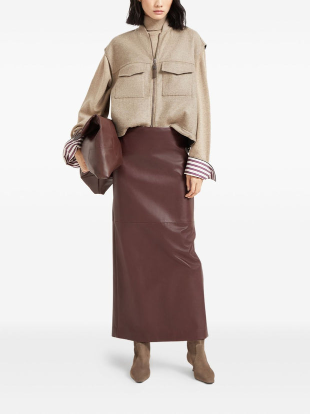 Brunello Cucinelli Cashmere Turtle-neck Sweater - Brown
