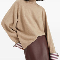 Brunello Cucinelli Cashmere Turtle-neck Sweater - Brown