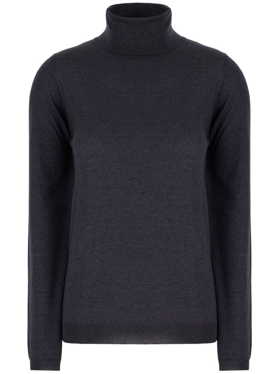 Brunello Cucinelli Cashmere Turtle-neck Sweater - Blue