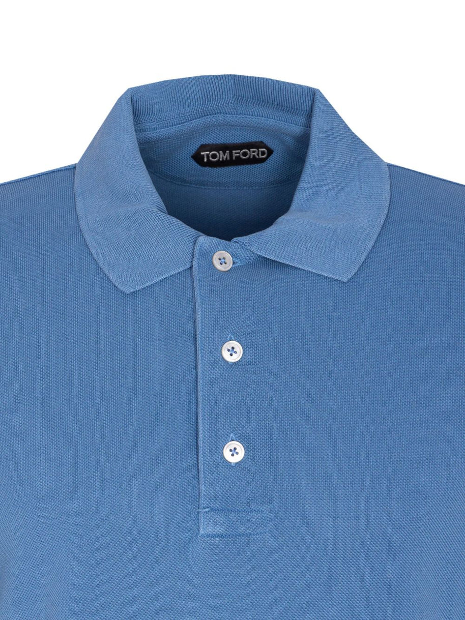 Tom Ford Polo Shirt - Clear Blue