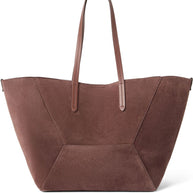 Brunello Cucinelli BC Duo Bag In Suede With Monili