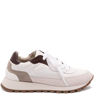 Brunello Cucinelli Leather Sneakers - White
