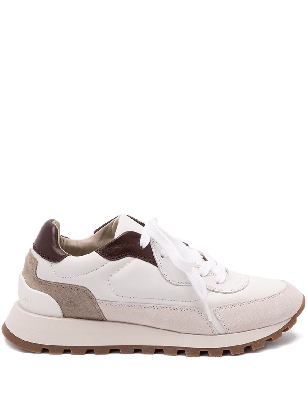Brunello Cucinelli Leather Sneakers - White