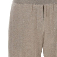 Brunello Cucinelli Wool And Silk Trousers - Dove Grey