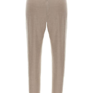 Brunello Cucinelli Wool And Silk Trousers - Dove Grey