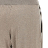 Brunello Cucinelli Wool And Silk Trousers - Dove Grey