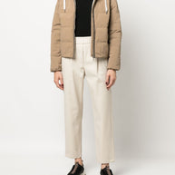 Brunello Cucinelli Cotton Chino Trousers - Brown