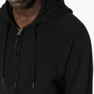 Tom Ford Cotton Zipped Hoodie - Black
