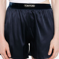 Tom Ford Silk Shorts - Blue