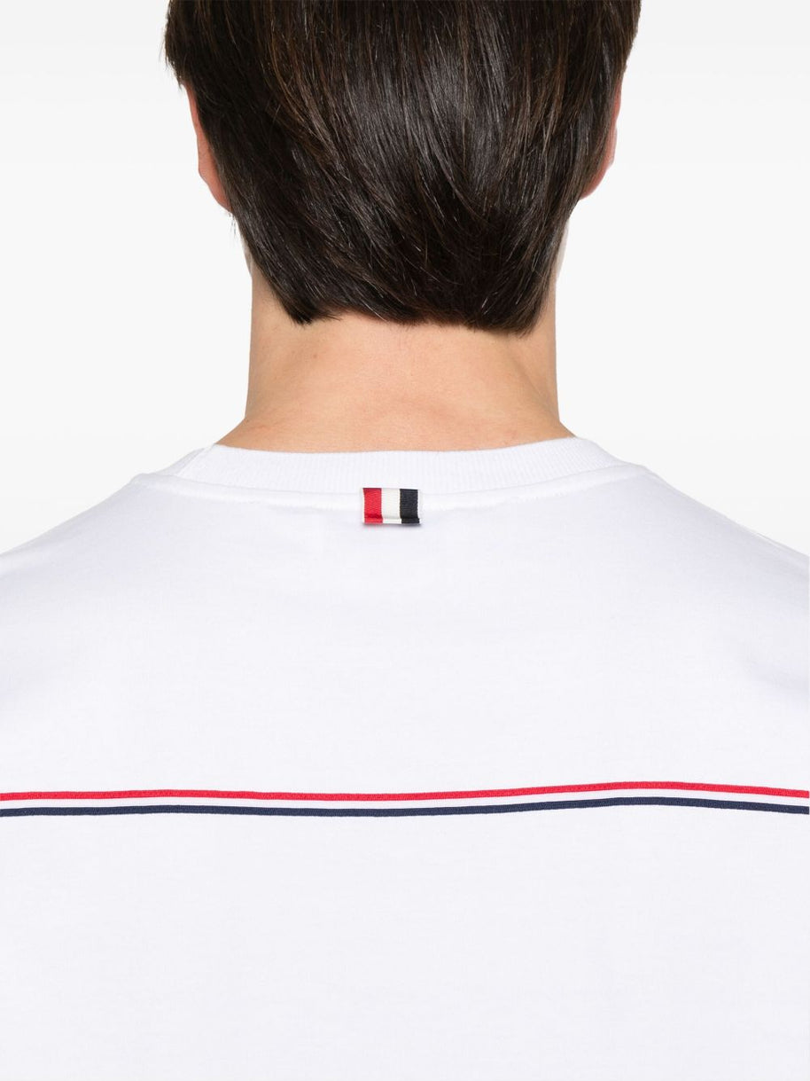 Thom Browne Oversized Cotton T-shirt - White