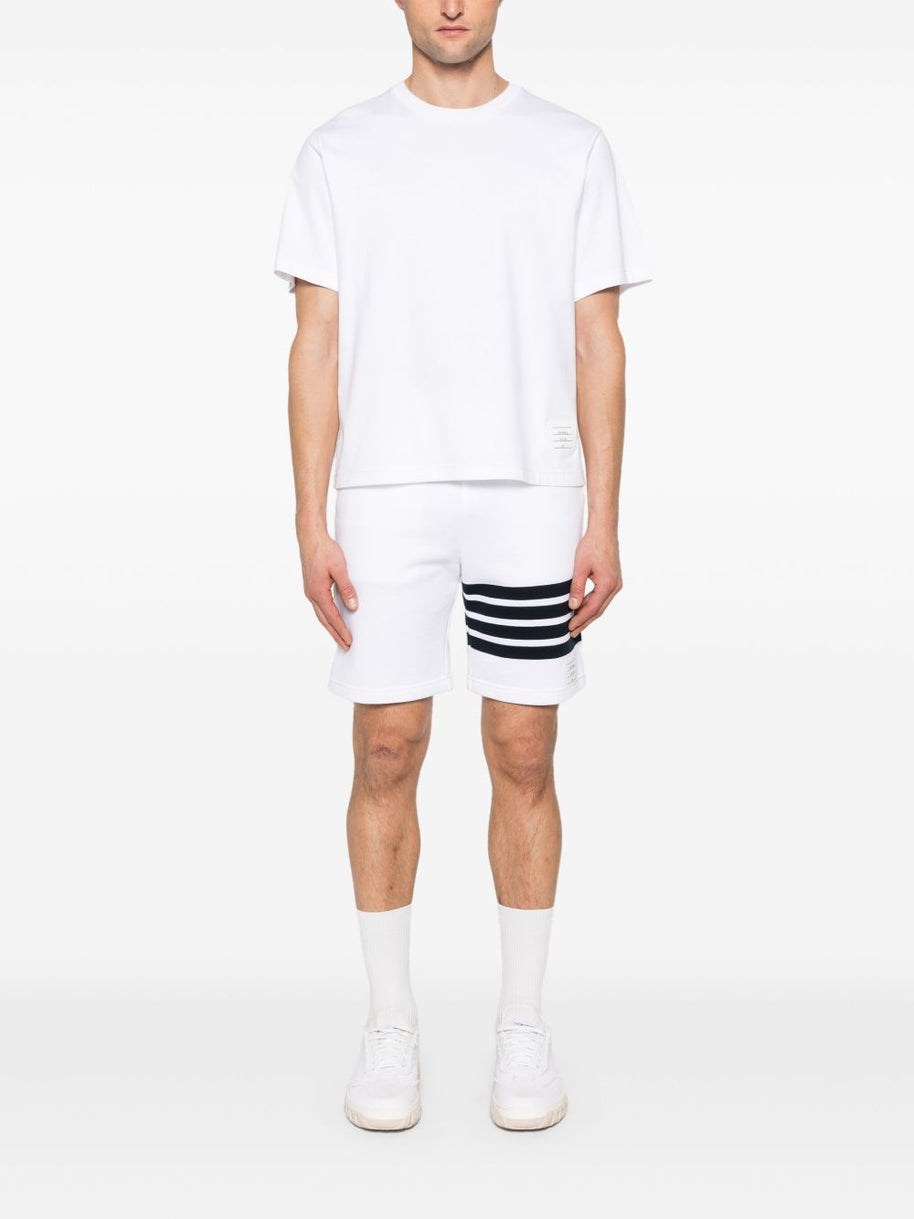 Thom Browne Oversized Cotton T-shirt - White