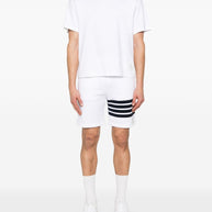 Thom Browne Oversized Cotton T-shirt - White