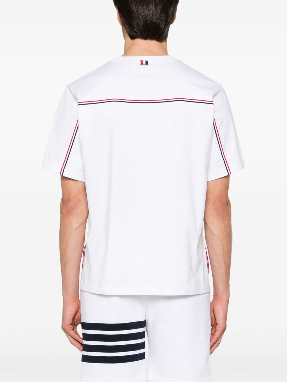 Thom Browne Oversized Cotton T-shirt - White