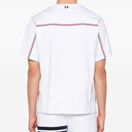 Thom Browne Oversized Cotton T-shirt - White