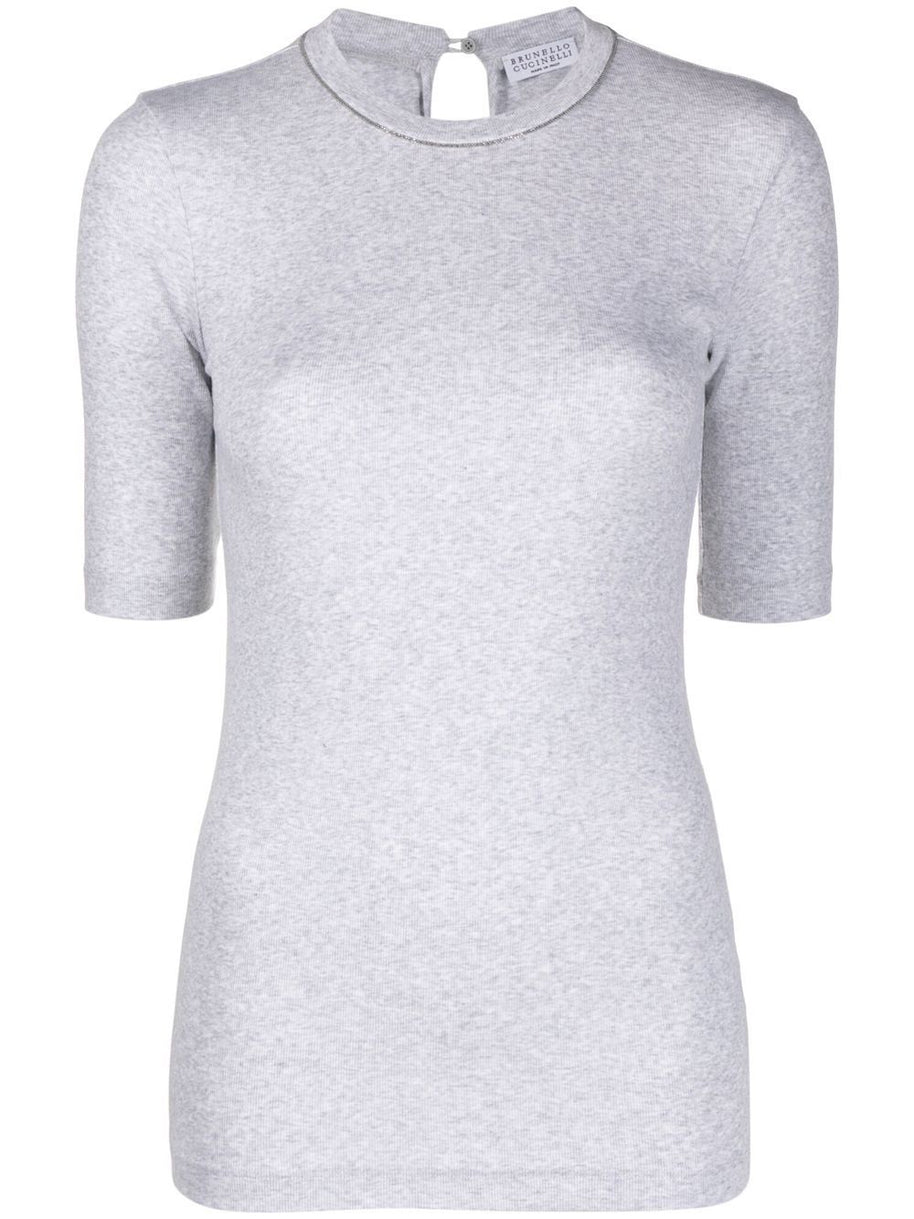 Brunello Cucinelli Cotton T-shirt Grey