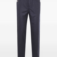 Brunello Cucinelli Wool Trousers - Blue