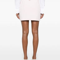 Thom Browne 4Bar Cotton Mini Skirt - Pink