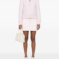 Thom Browne 4Bar Cotton Mini Skirt - Pink