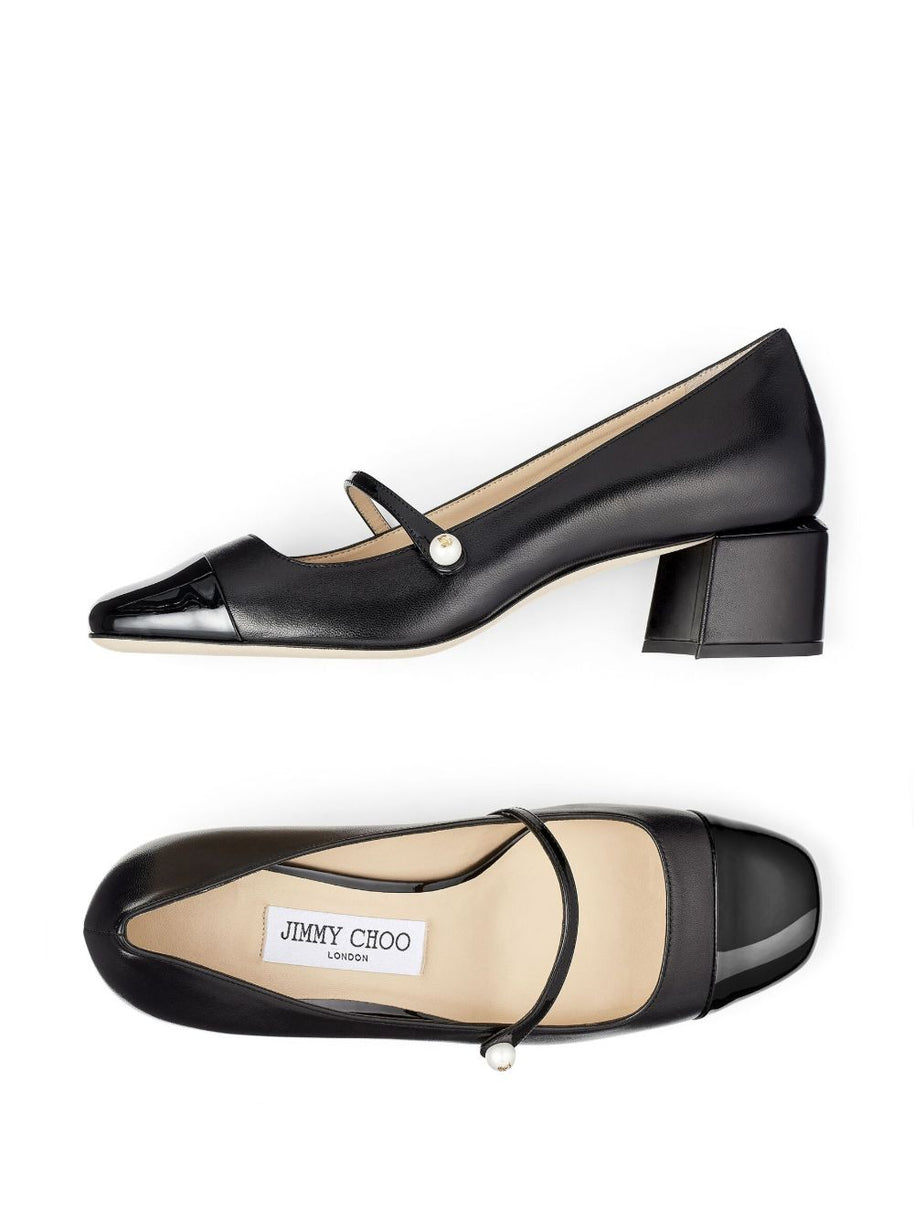 Jimmy Choo Elisa Patent Leather Pumps - Black