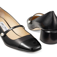 Jimmy Choo Elisa Patent Leather Pumps - Black