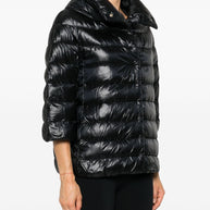 Herno Aminta Nylon Cape - Black