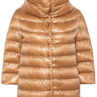 Herno Aminta Nylon Cape - Camel