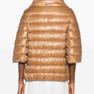 Herno Aminta Nylon Cape - Camel