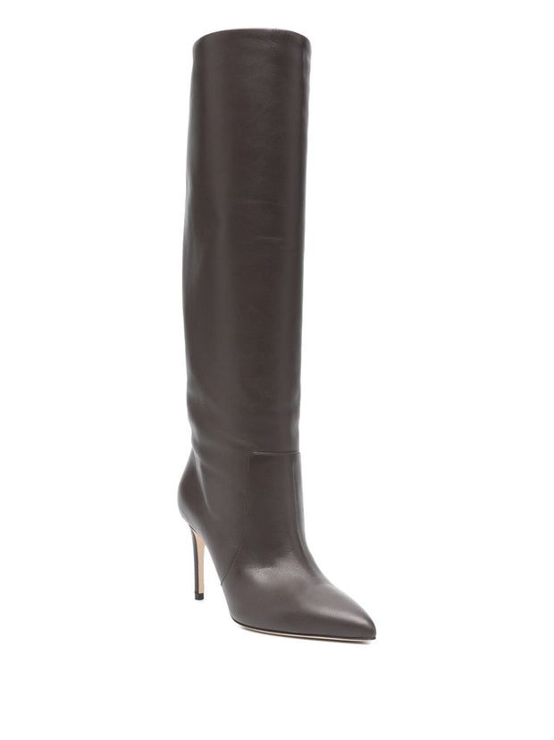 Paris Texas Stiletto Leather Boots