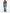 Ami Paris Wide Leg Denim Jeans - Clear Blue