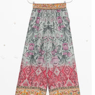 Pierre Louis Mascia Printed Silk Trousers - MultiColour