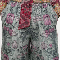 Pierre Louis Mascia Printed Silk Trousers - MultiColour