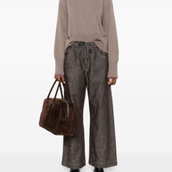 Brunello Cucinelli Wool Turtle-neck Sweater - Dove Grey