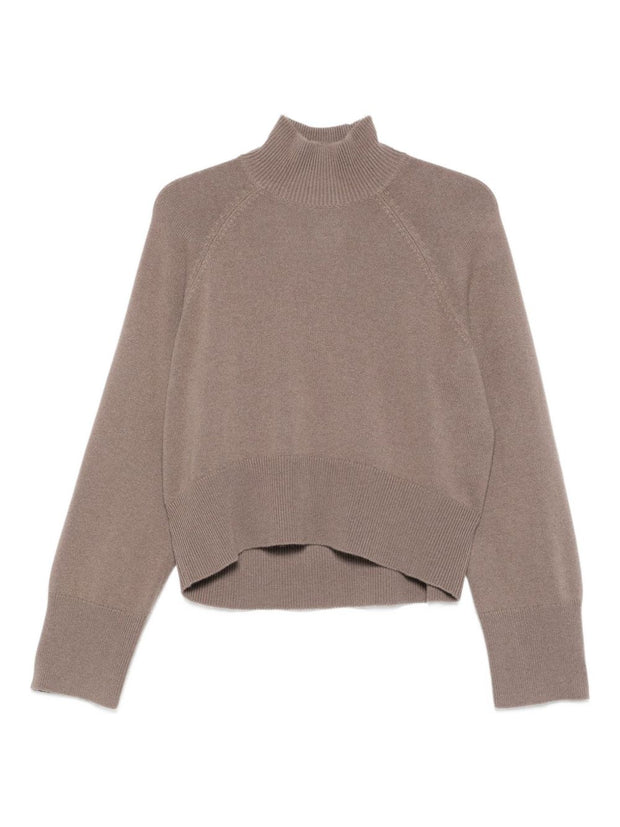 Brunello Cucinelli Wool Turtle-neck Sweater - Dove Grey
