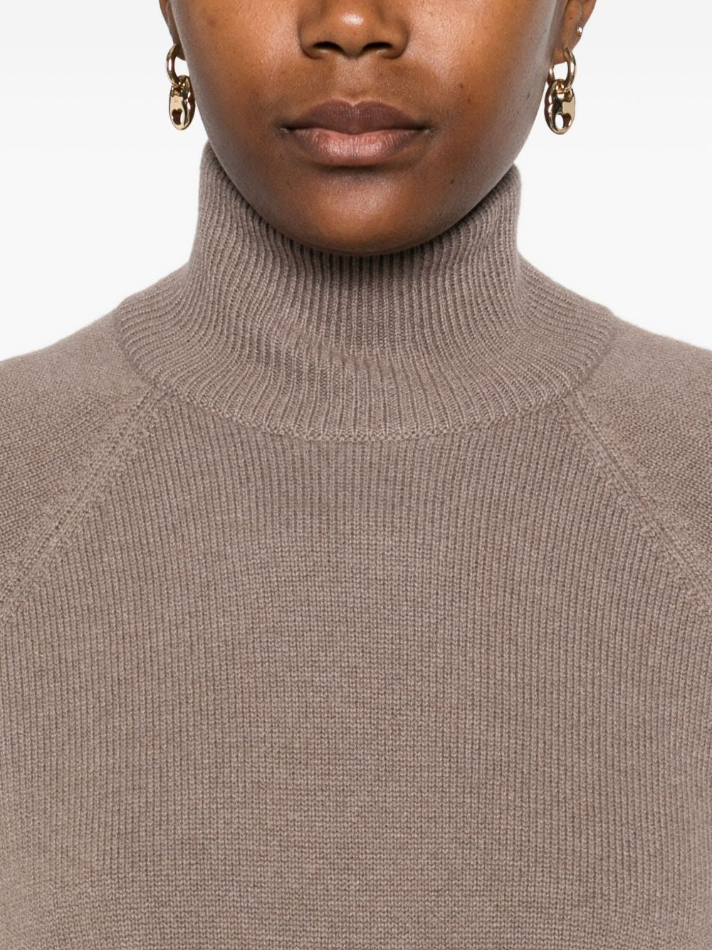 Brunello Cucinelli Wool Turtle-neck Sweater - Dove Grey