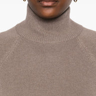 Brunello Cucinelli Wool Turtle-neck Sweater - Dove Grey