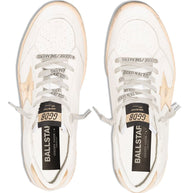 Golden Goose Ball Star Leather Sneakers - Golden