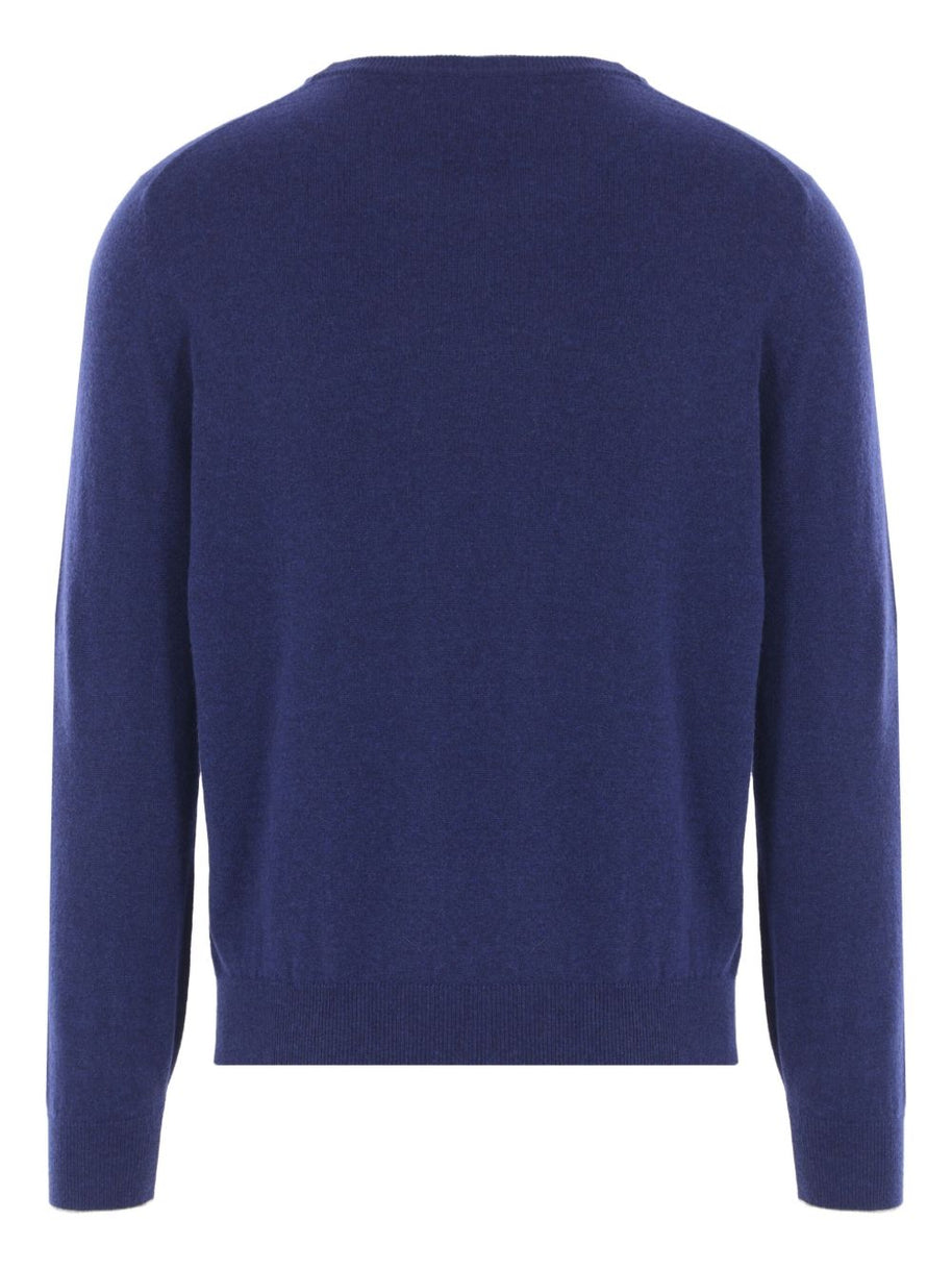 Brunello Cucinelli Cashmere Crewneck Jumper - Blue
