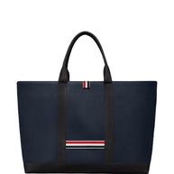 Thom Browne RWB Stripe Tote Bag -  Blue