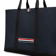 Thom Browne RWB Stripe Tote Bag -  Blue