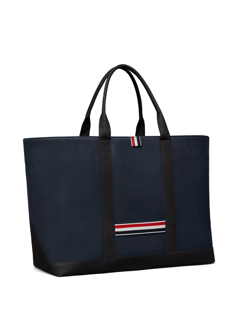 Thom Browne RWB Stripe Tote Bag -  Blue