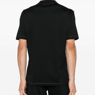 Brunello Cucinelli Logo Cotton T-shirt - Black