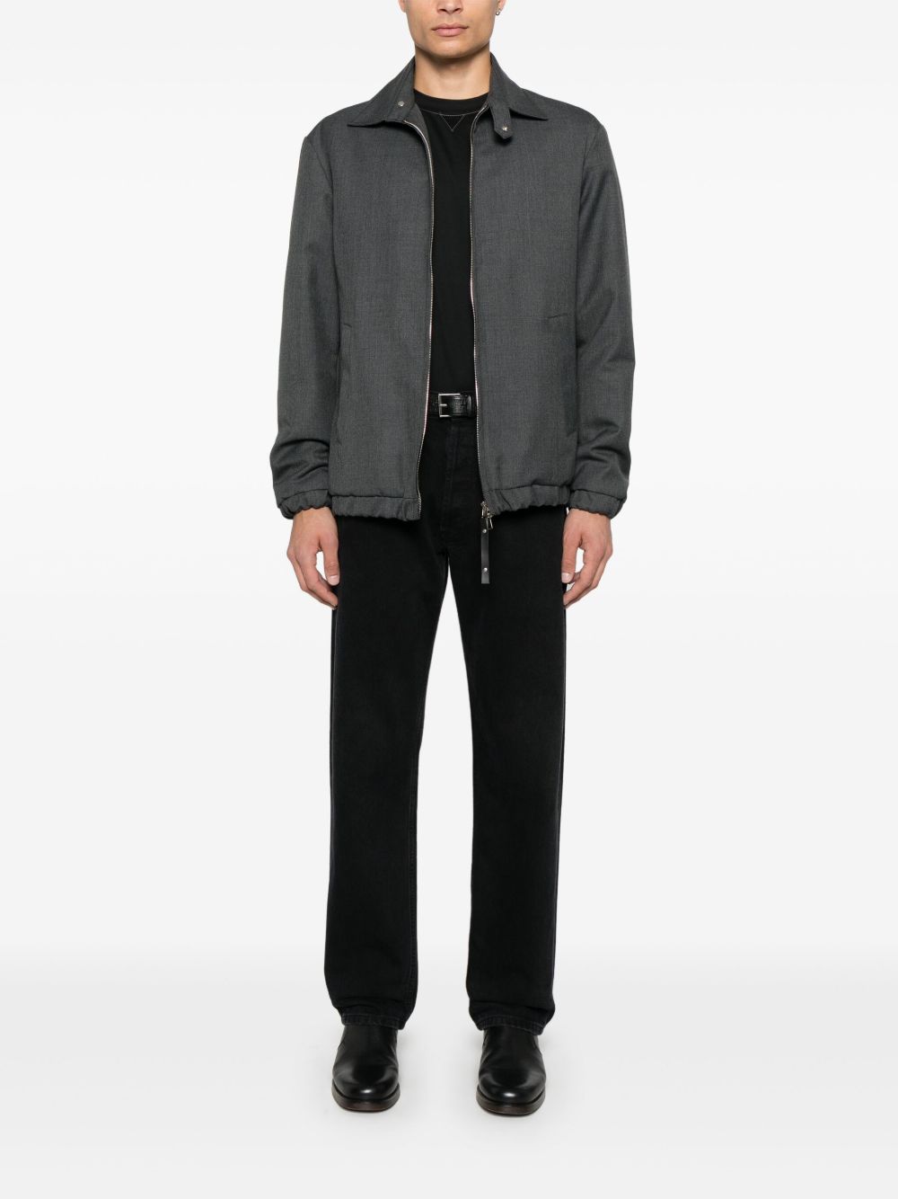 Brunello Cucinelli Logo Cotton T-shirt - Black