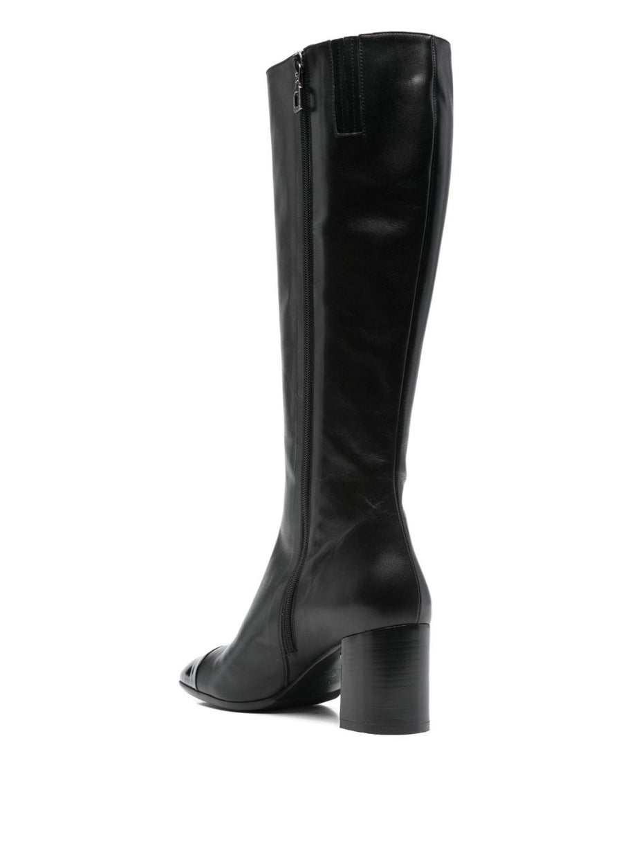 CAREL PARIS Sunrise Leather Boots - Black