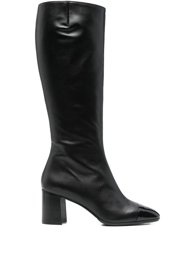CAREL PARIS Sunrise Leather Boots - Black